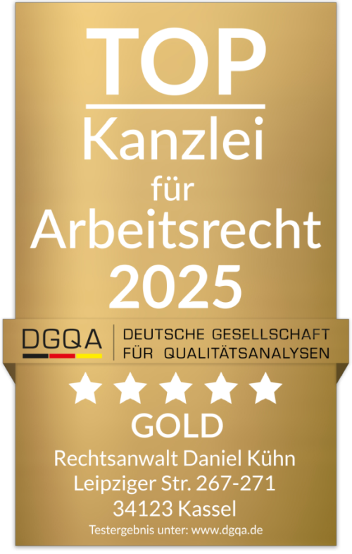 TOP Kanzlei für Arbeitsrecht 2025